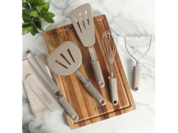 Oster Newcrest 5-Piece Kitchen Utensil Set