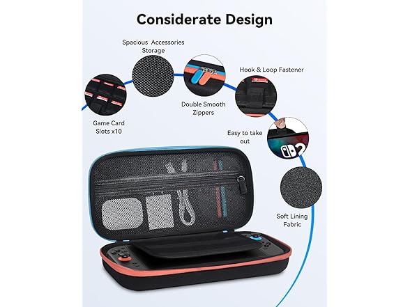 MONGERY Carrying Case for Nintendo Switch 2