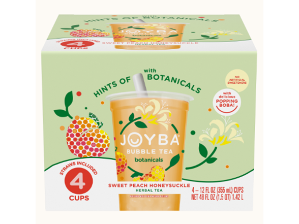 4PK Joyba Botanicals Sweet Peach Honeysuckle tea