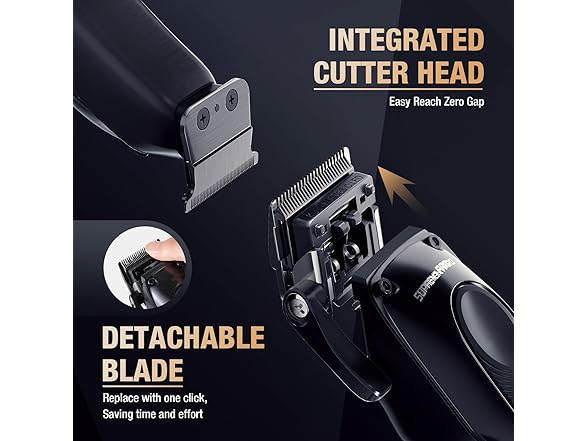 SUPRENT PRO Professional Hair Clippers for Men
