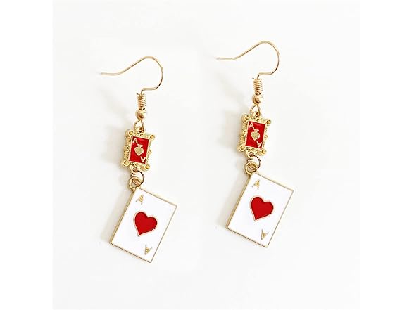 Unique Funny 18K Gold Plated Earrings