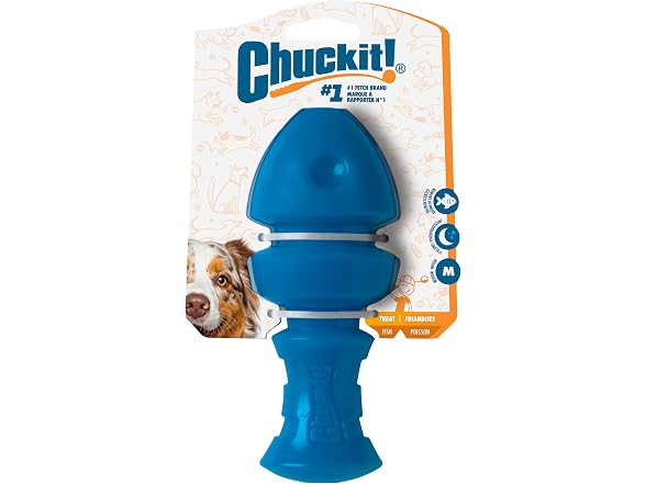 Chuckit! Chuckit! Bones Glow Treat Fish Puzzle