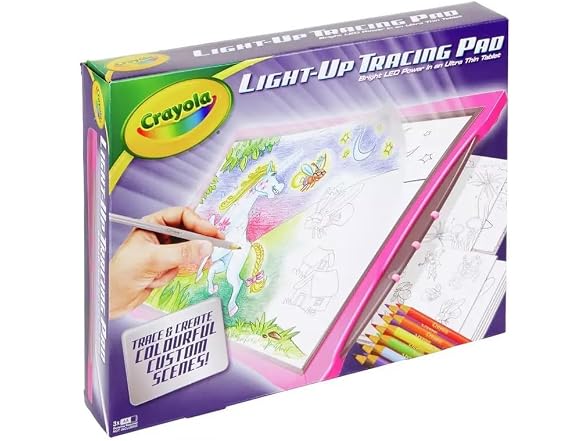 Vivid Imaginations Crayola Light-Up Tracing Pad