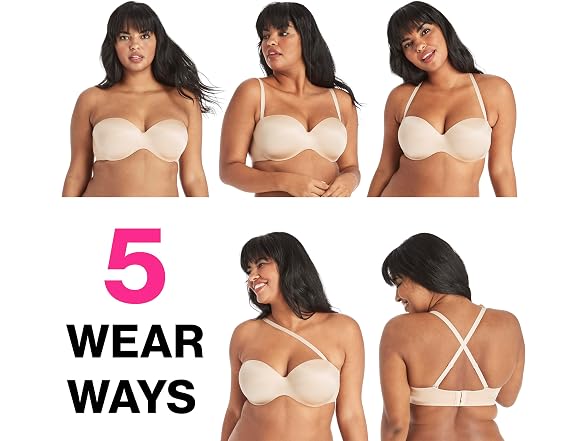 Maidenform Women (34DD) Strapless Bra