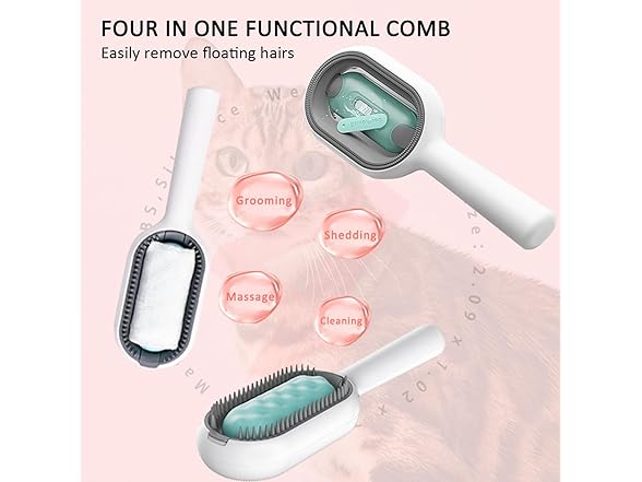 4 in 1 Universal Cat Hair Brush