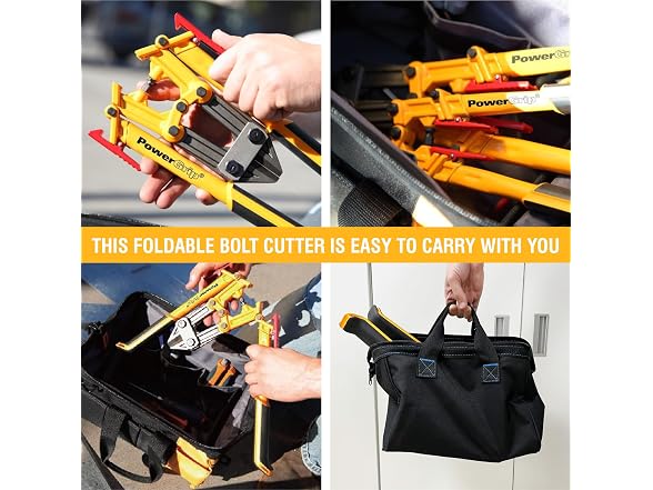 Olympia Tools Power Grip Bolt Cutter, 39-118, 18 Inches