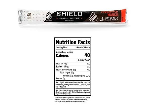 SHIELD Electrolyte Pops 36ct