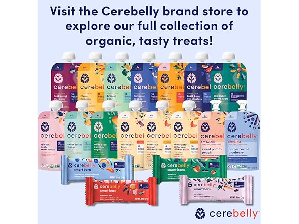 Cerebelly Sweet Potato Mango, 6pk