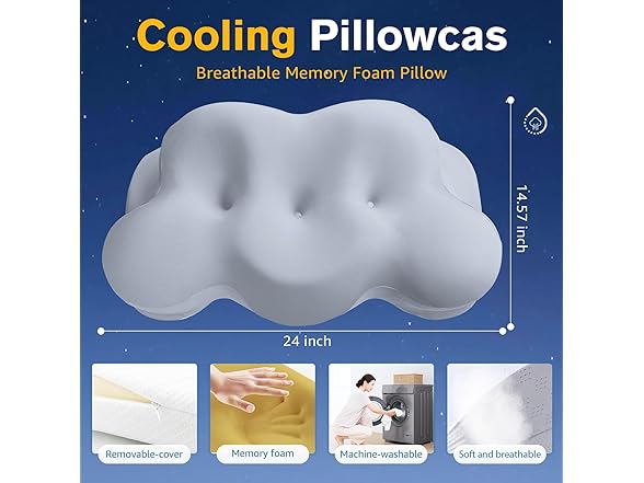 KKN Cervical Neck Pillow, Pillows for Neck and Shoulder