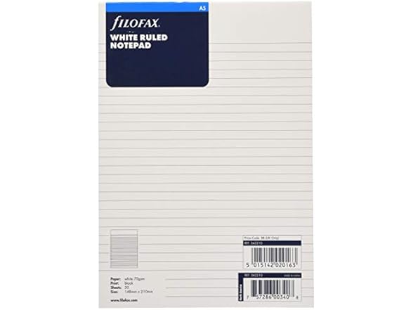 Filofax 342210 Personal Organizer, Refill