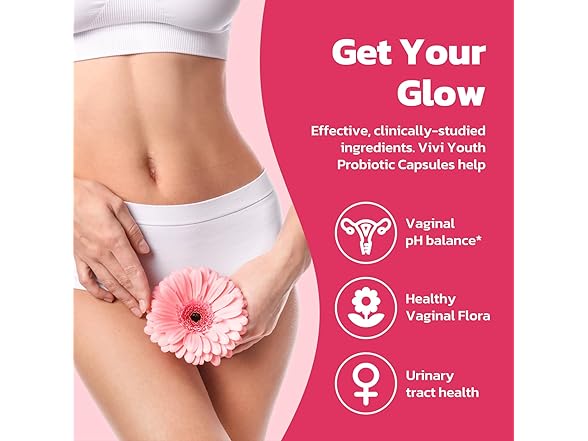 VIVI Youth Vaginal Probiotics 60 Capsules