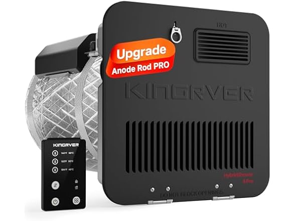 KINGRVER 6 Gallon RV Tank Water Heater, RV Propane(Open Box)