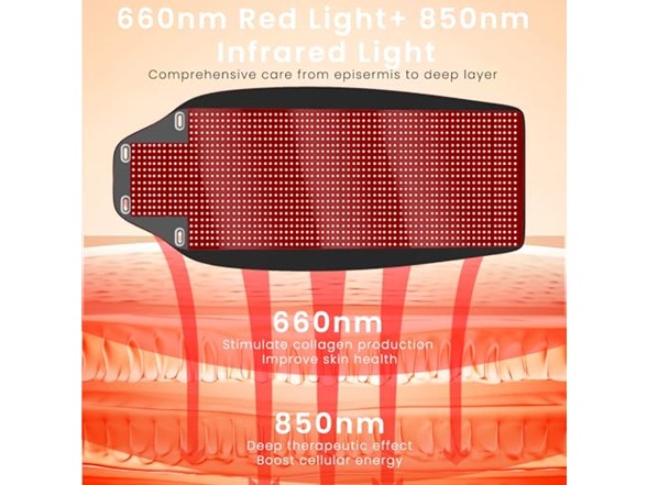 Oiameen Red Light Therapy Mat Full Body