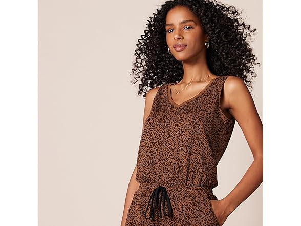 Amazon Essentials Women Studio Terry Fleece Romper