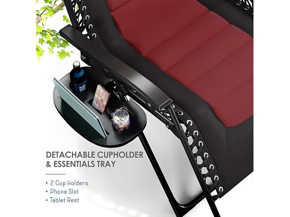 Nestl Padded Oversized Zero Gravity Chair