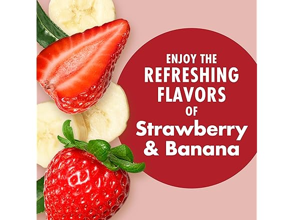 6PK V8 +ENERGY Strawberry Banana Energy Drink