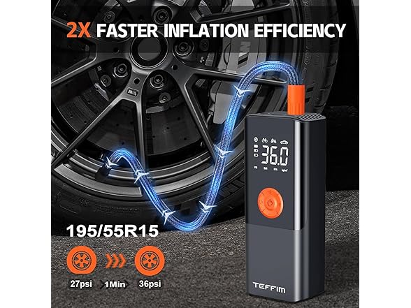 Teffim Car tire inflator