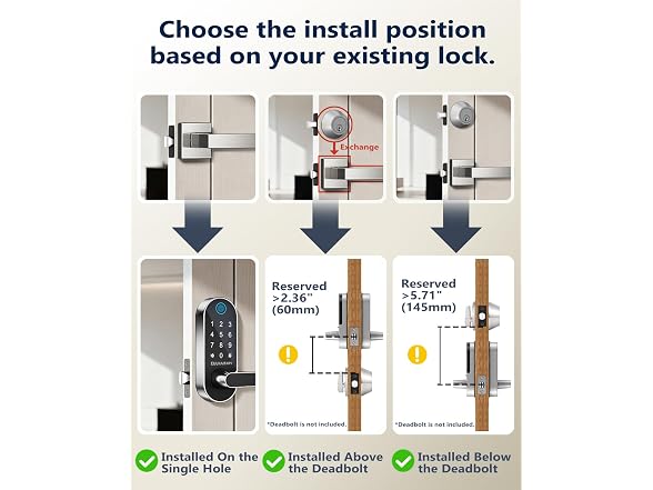 Fingerprint Smart Door Lock w/ WiFi