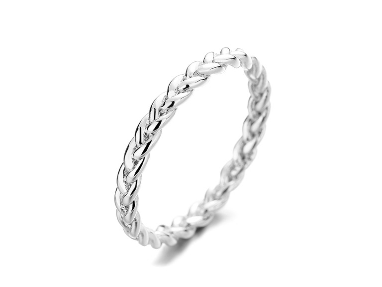 AAA IGT-DAAS-DRBS7388-6 6 Sterling Silver Braided Band