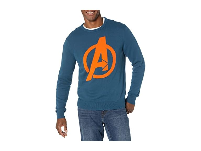 Amazon Essentials Men Disney Marvel Star Sweaters - Gallery 8