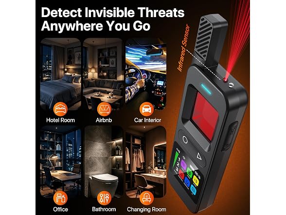 7-in-1 Hidden Camera Detector