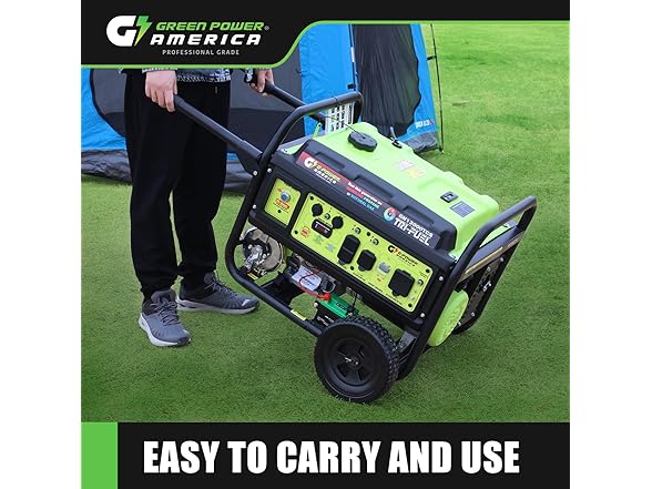 Green-Power America GN13000TCS Tri Fuel Portable Generator