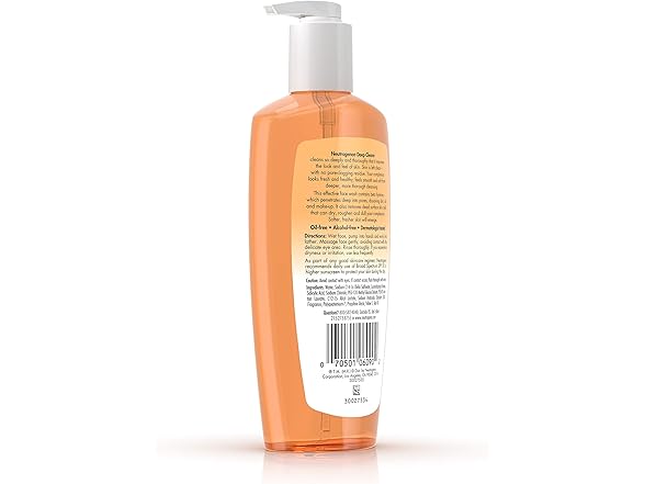 Neutrogena Deep Clean Daily Facial Cleanser