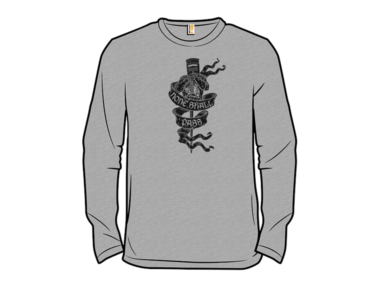 None Shall Pass Tattoo