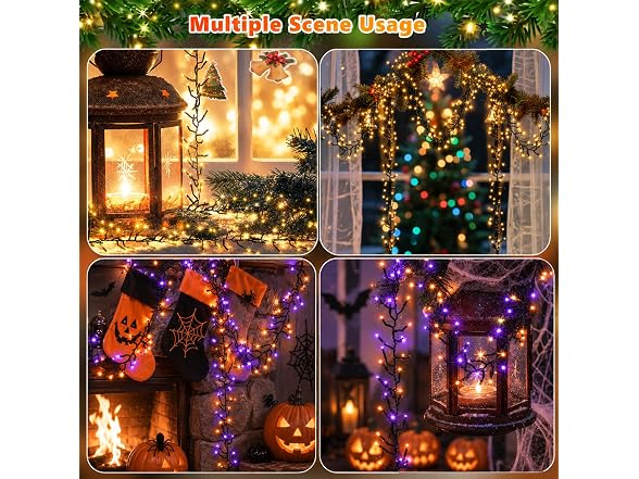 Forlivese 1000LED Halloween Lights Outdoor
