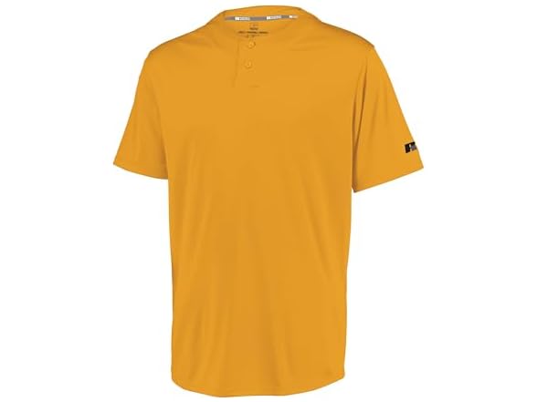 Russell Athletic Men's Solid Button Jersey (S)