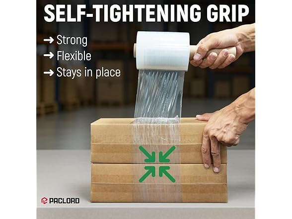 5"x1000' Stretch Wrap 2pk 80 Gauge