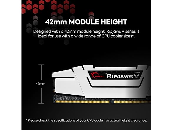 G.Skill RipjawsV Series 16GB (2 x 8GB)