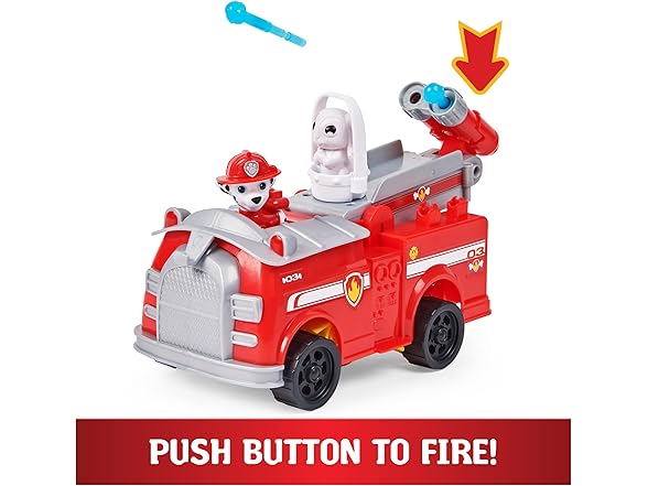 Paw Patrol, Marshall Rise and Rescue Toy Car
