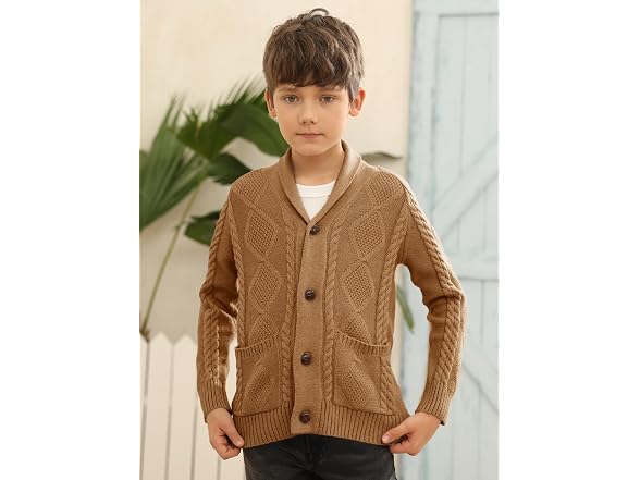 Inorin Boys (13-14 Years) Sweater Cardigan Coats