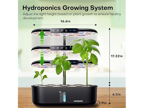 Ahoprgarden Hydroponics Growing System