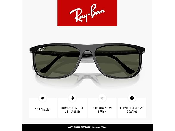 Ray-Ban Sunglasses 0RB2216 14290A Tam 58