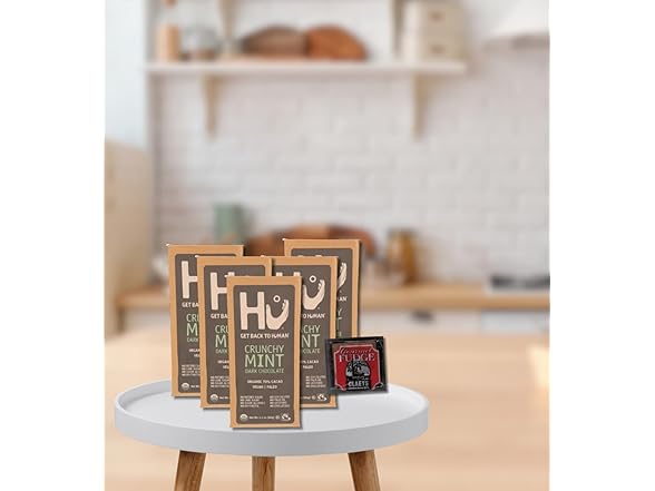 6 Item Set- Hu Chocolate Mint & Claeys Fudge
