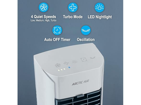 Ontel B09QH587WJ Arctic Air Tower 2.0 Evaporative