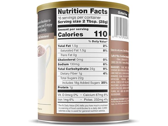 Caffe D'Vita Hot Cocoa, 16-Oz.
