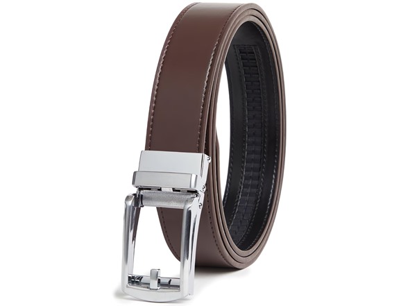 Brown Belt / Silver Buckle