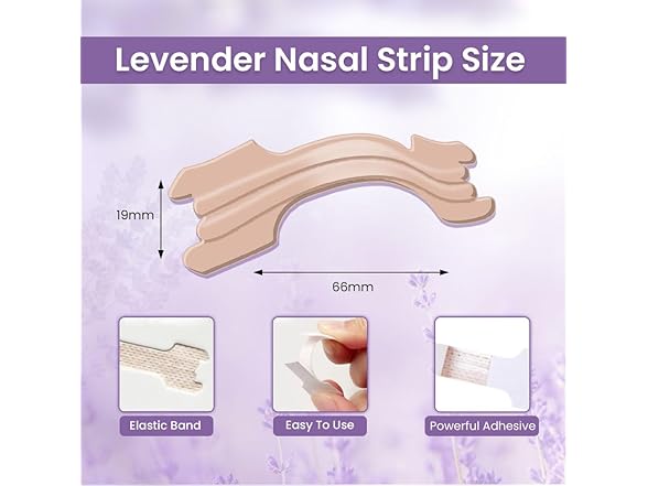 Massner Lavender Nasal Strips
