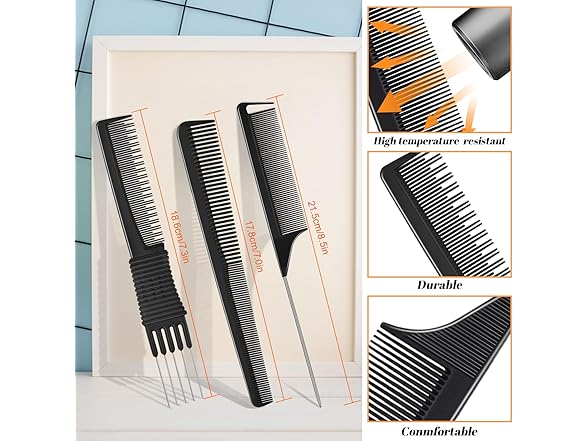 2-Pack Double Prong Curl Clips Set