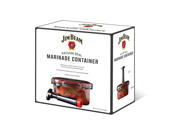 Jim Beam Vacuum Seal Marinade Container