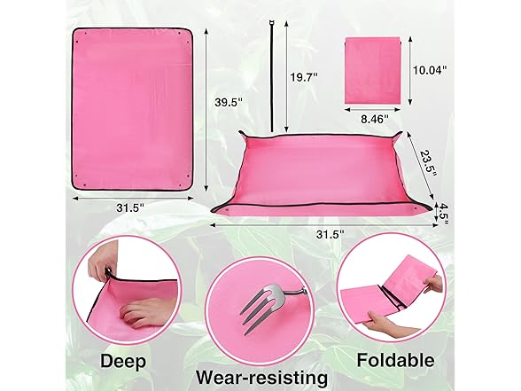 WORKPRO Repotting Mat Pink