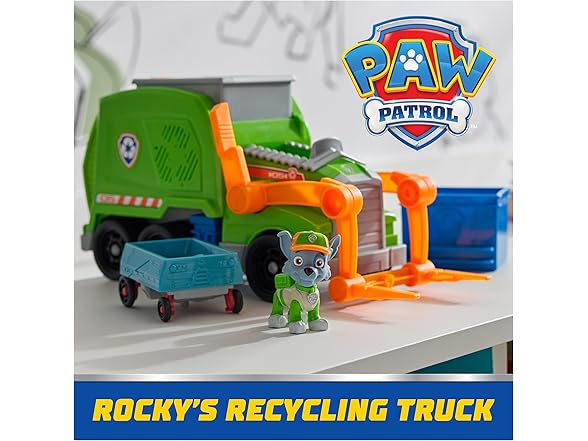 Paw Patrol: Crush N’ Roll Recycling Truck