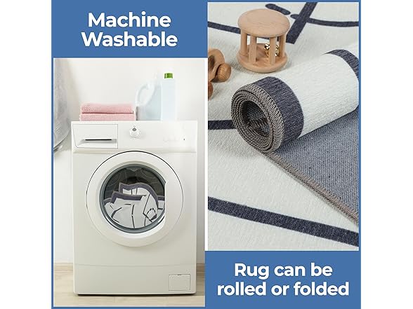 Superior 4'x6' Basketball Non-Slip Kids Rug