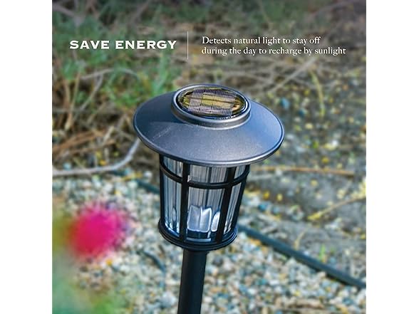 Landia Home ELJ7606G 4PK Solar Pathway Light