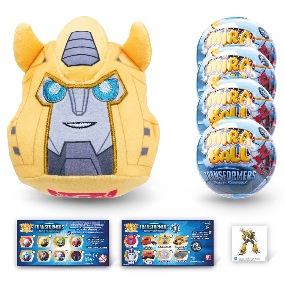 Miraball Surprise Plush - Transformers 4PK - Gallery 5