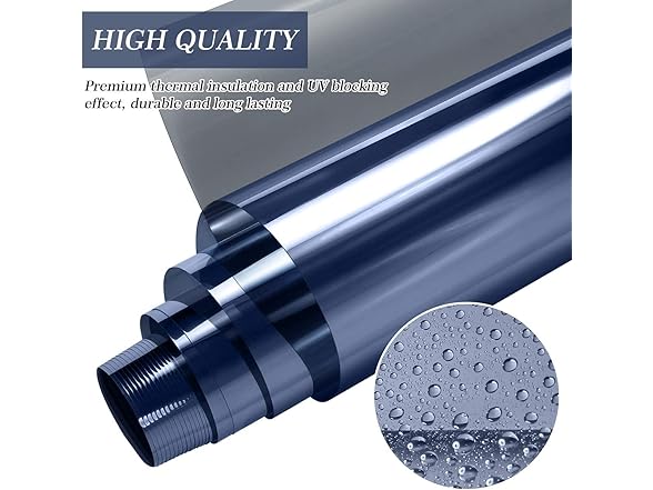 HIDBEA One Way Mirror Window Film