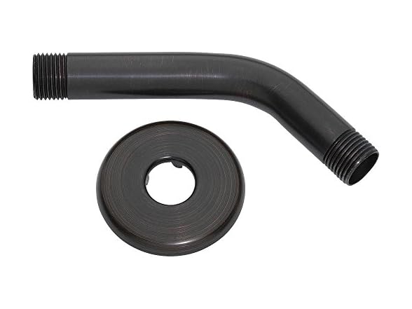 Glacier Bay 6 in. Shower Arm and Flange
